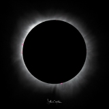 Chromosphere at Totality, Total Solar Eclipse, April 2024