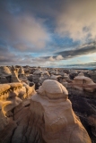 Northwestern Hoodoos, Bisti Badlands, NM