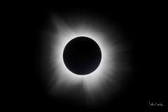 Full Corona at Totality, Total Solar Eclipse, April 2024