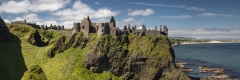 Dunluce Castle Remains, Antrim  Coast, Northern Ireland