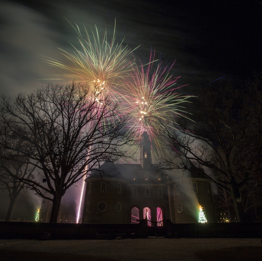 Williamsburg Grand Illumination Light and Landscapes