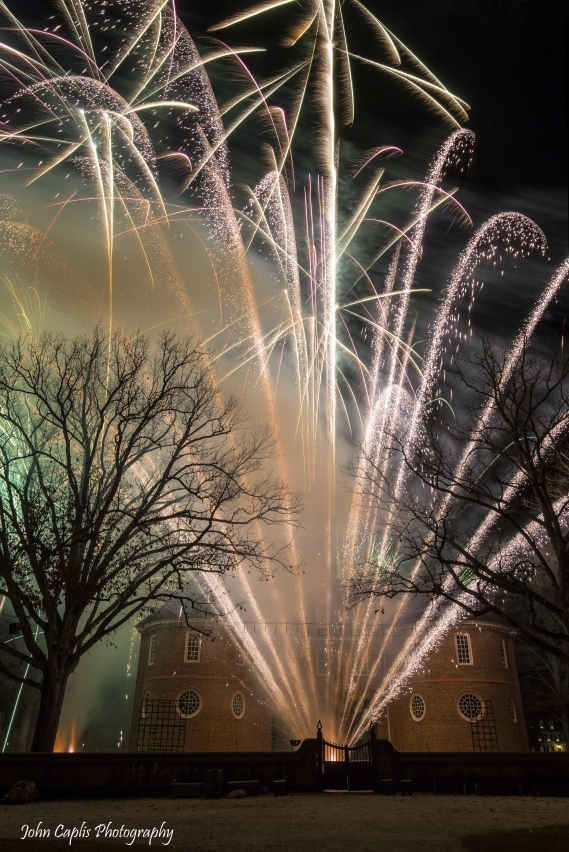 Williamsburg Grand Illumination Light and Landscapes